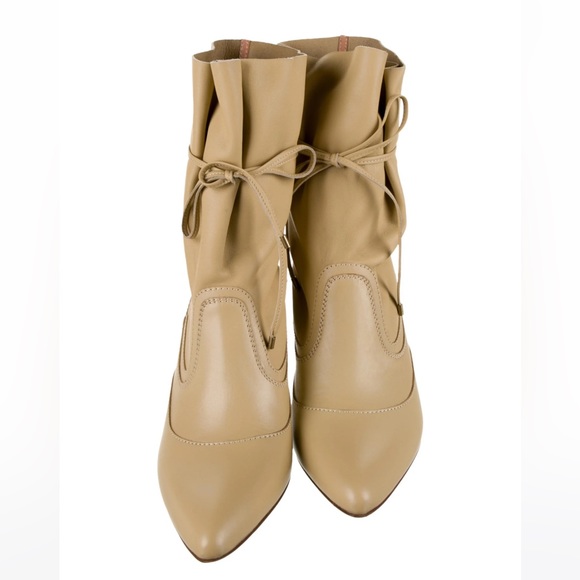 $1,000 - Zimmermann Soft Gathered Ankle Boots - Picture 3 of 5